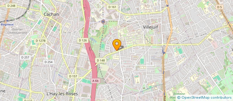 localisation de l'entreprise MONSIEUR PAULO ALVES FRANCO  VILLEJUIF