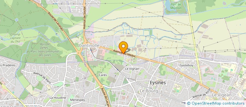 localisation de l'entreprise MONSIEUR PAULO AMARAL à EYSINES