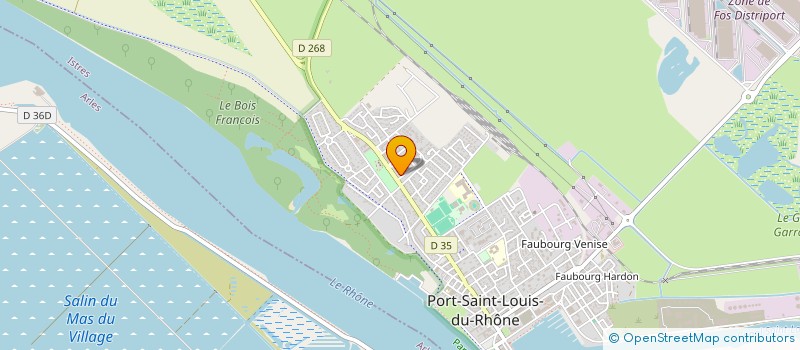 localisation de l'entreprise MONSIEUR PAULO ARAUJO BARREIROS à PORT-SAINT-LOUIS-DU-RHONE