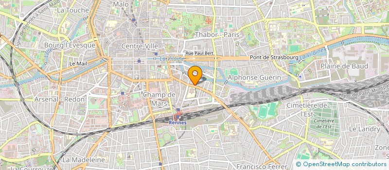 localisation de l'entreprise MONSIEUR PAULO BARAJAS  RENNES