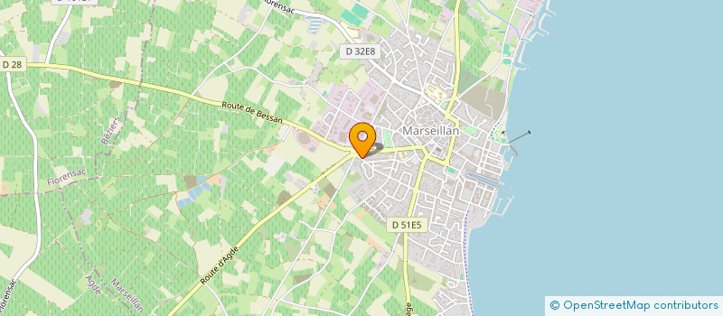 localisation de l'entreprise MONSIEUR PAULO BARROS DA SILVA à MARSEILLAN