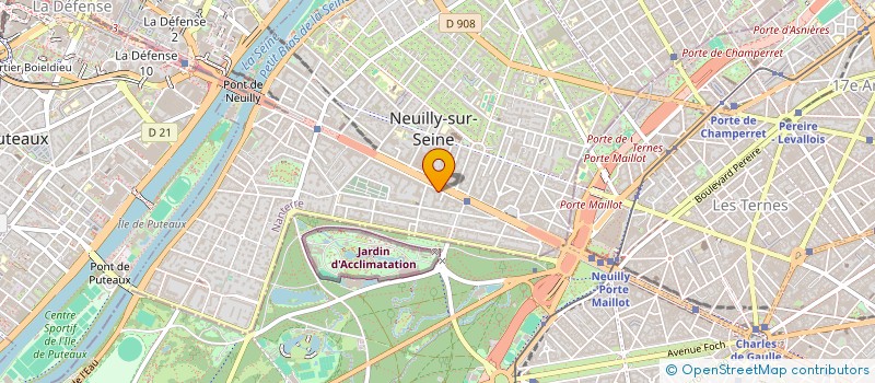 localisation de l'entreprise MONSIEUR PAULO BELZ FINCO à NEUILLY-SUR-SEINE