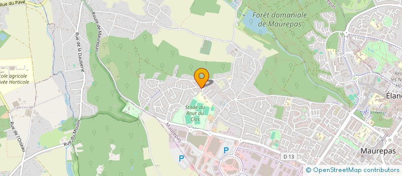 localisation de l'entreprise MONSIEUR PAULO CARVALHO  MAUREPAS