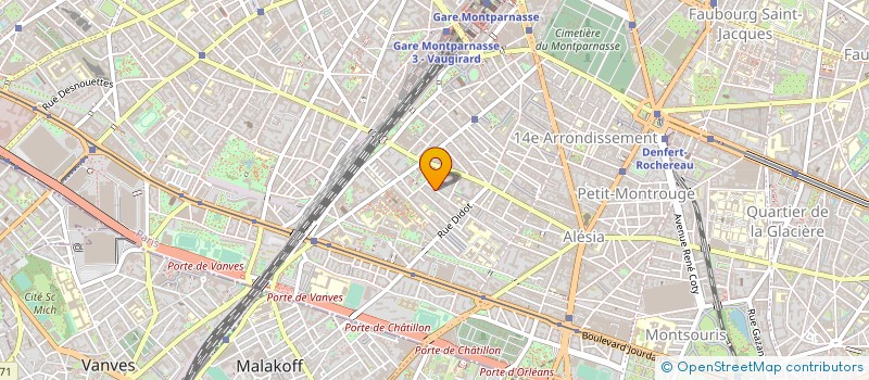 localisation de l'entreprise MONSIEUR PAULO CARVALHO à PARIS