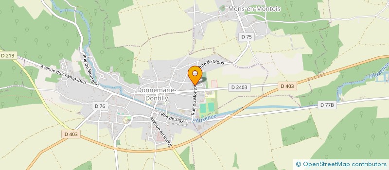 localisation de l'entreprise MONSIEUR PAULO CASINHA LOPES  DONNEMARIE-DONTILLY