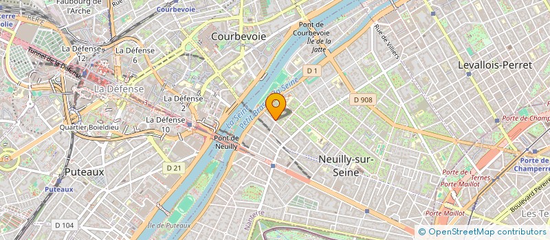 localisation de l'entreprise MONSIEUR PAULO CASTANON à NEUILLY-SUR-SEINE