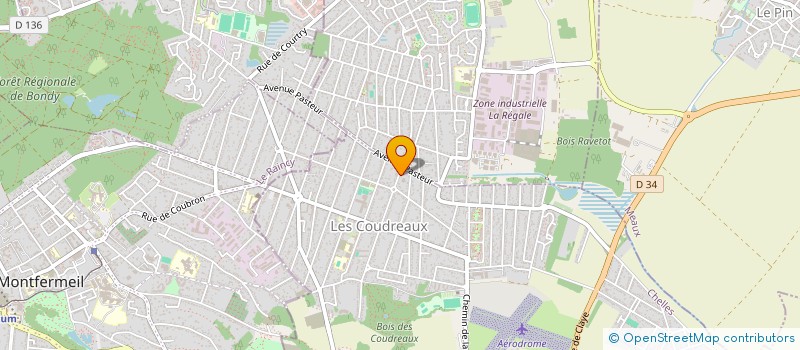 localisation de l'entreprise MONSIEUR PAULO CORDEIRO  CHELLES