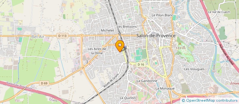 localisation de l'entreprise MONSIEUR PAULO DA CONCEICAO à SALON-DE-PROVENCE
