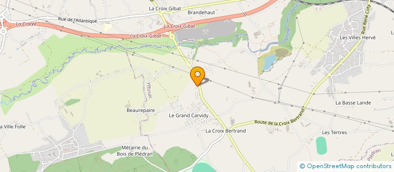 localisation de l'entreprise MONSIEUR PAULO DA CUNHA XAVIER à YFFINIAC