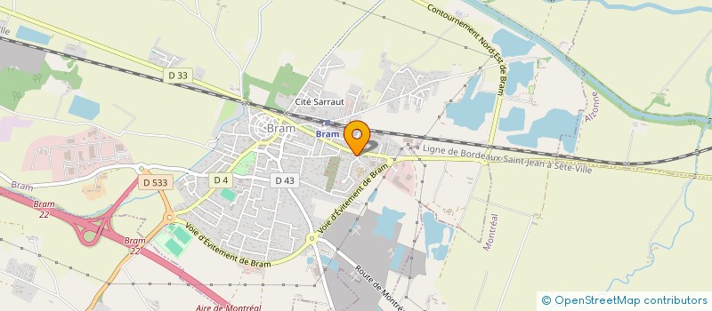 localisation de l'entreprise MONSIEUR PAULO DA FONSECA LOPES  BRAM