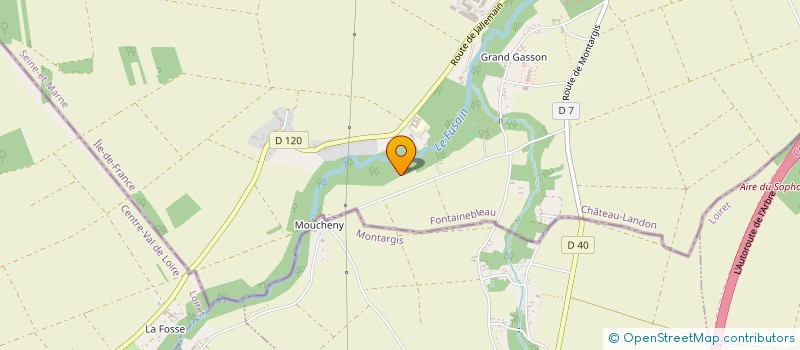 localisation de l'entreprise MONSIEUR PAULO DA SILVA ABREU  CHATEAU-LANDON