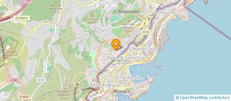 localisation de l'entreprise MONSIEUR PAULO DA SILVA MENDES à BEAUSOLEIL
