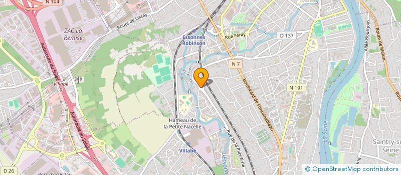 localisation de l'entreprise MONSIEUR PAULO DA VEIGA TAVARES à CORBEIL-ESSONNES