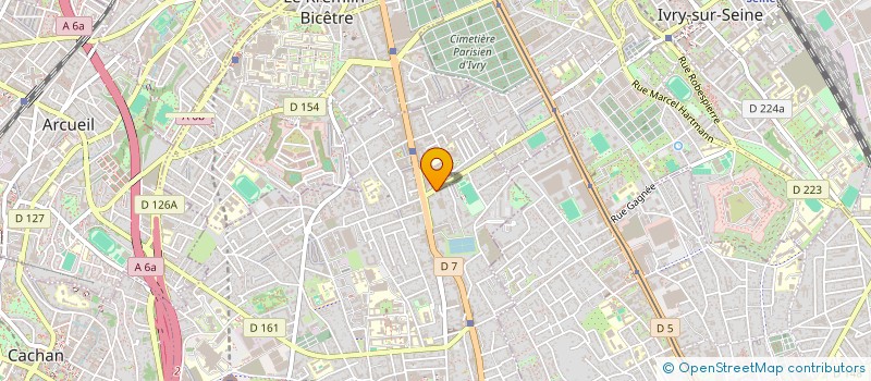 localisation de l'entreprise MONSIEUR PAULO DE ALMEIDA  VILLEJUIF