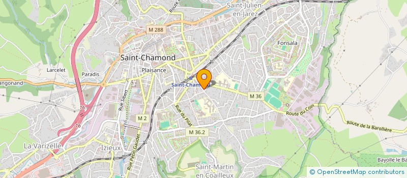 localisation de l'entreprise MONSIEUR PAULO DE BRITO SAUSA E SANTOS  SAINT-CHAMOND