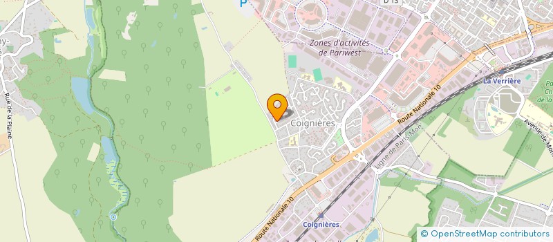 localisation de l'entreprise MONSIEUR PAULO DE CARVALHO à COIGNIERES