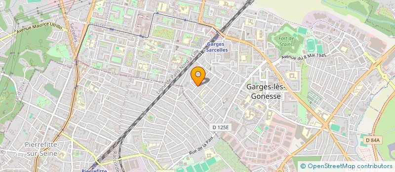 localisation de l'entreprise MONSIEUR PAULO DE OLIVEIRA  GARGES-LES-GONESSE