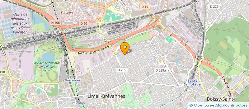 localisation de l'entreprise MONSIEUR PAULO DEOLIVEIRA RODRIGUES  LIMEIL-BREVANNES