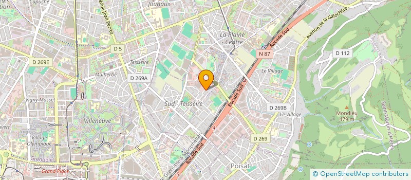 localisation de l'entreprise MONSIEUR PAULO DIAS GONCALVES VIEIRA  SAINT-MARTIN-D'HERES