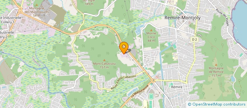 localisation de l'entreprise MONSIEUR PAULO DO AMARAL  REMIRE-MONTJOLY