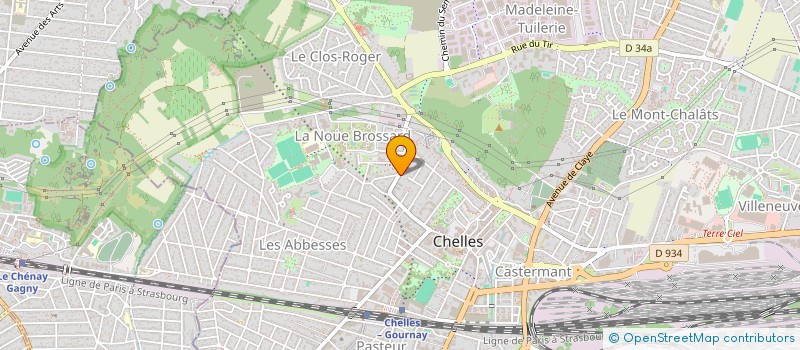 localisation de l'entreprise MONSIEUR PAULO DOS SANTOS à CHELLES