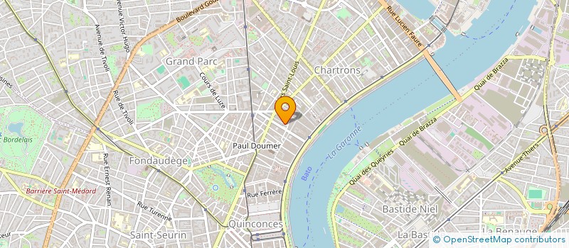 localisation de l'entreprise MONSIEUR PAULO DOS SANTOS  BORDEAUX