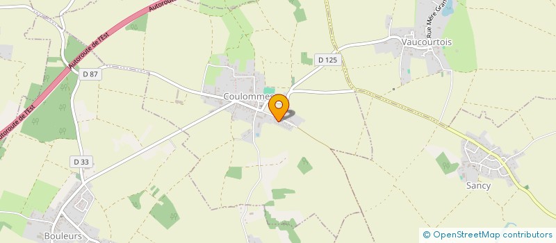 localisation de l'entreprise MONSIEUR PAULO DOS SANTOS DOMINGUES  COULOMMES