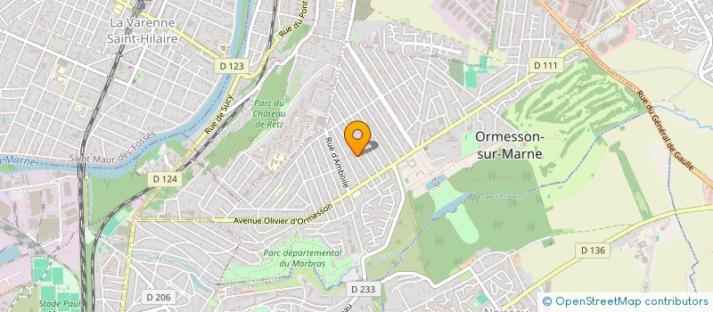 localisation de l'entreprise MONSIEUR PAULO DOS SANTOS FERREIRA  ORMESSON-SUR-MARNE