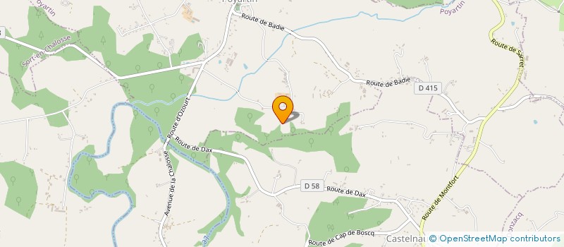 localisation de l'entreprise MONSIEUR PAULO DOS SANTOS NOBRE DA SILVA  POYARTIN