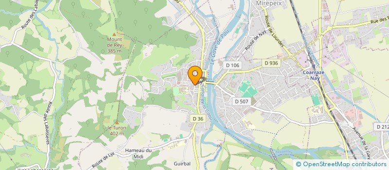 localisation de l'entreprise MONSIEUR PAULO DUARTE DE SOUSA  NAY