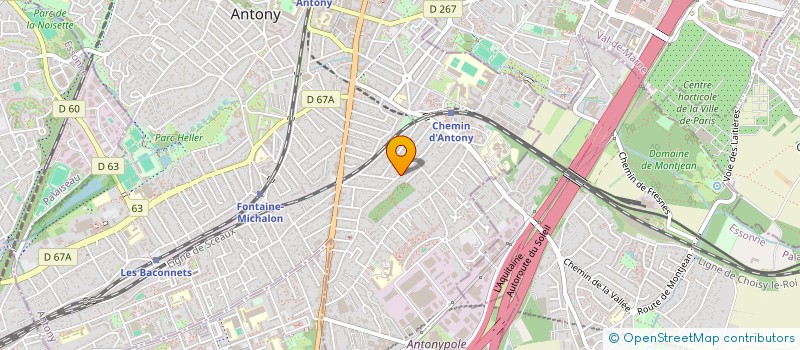 localisation de l'entreprise MONSIEUR PAULO DURO à ANTONY