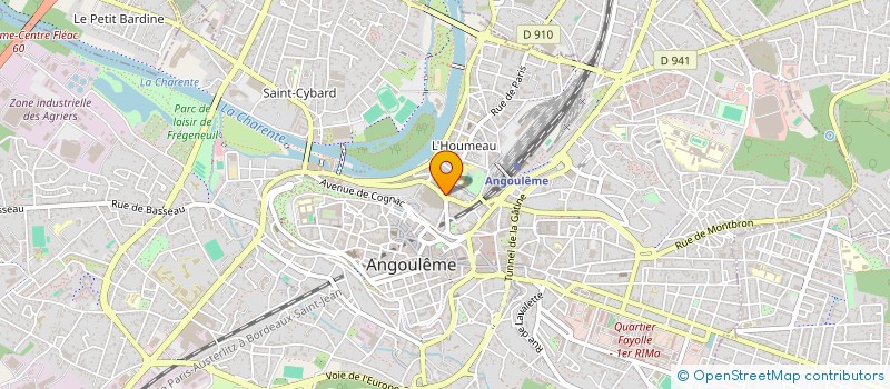 localisation de l'entreprise MONSIEUR PAULO FERNANDES DA SILVA à ANGOULEME
