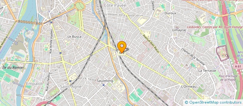 localisation de l'entreprise MONSIEUR PAULO FERNANDO à TOULOUSE