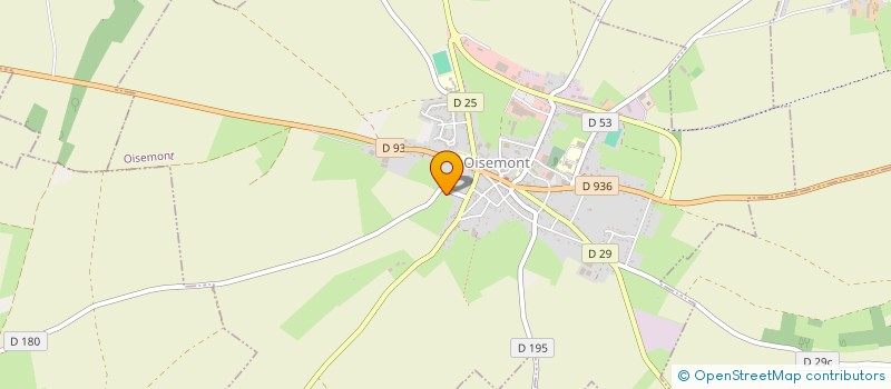 localisation de l'entreprise MONSIEUR PAULO FERREIRA  OISEMONT