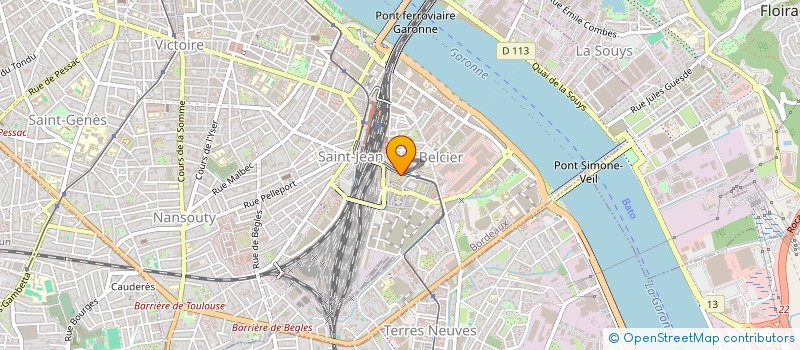 localisation de l'entreprise MONSIEUR PAULO FERREIRA GOMES  BORDEAUX