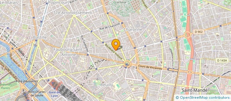 localisation de l'entreprise MONSIEUR PAULO FERREIRA GUERRA  PARIS