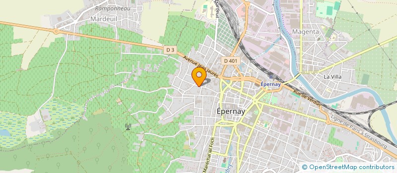 localisation de l'entreprise MONSIEUR PAULO FIRMINO  EPERNAY