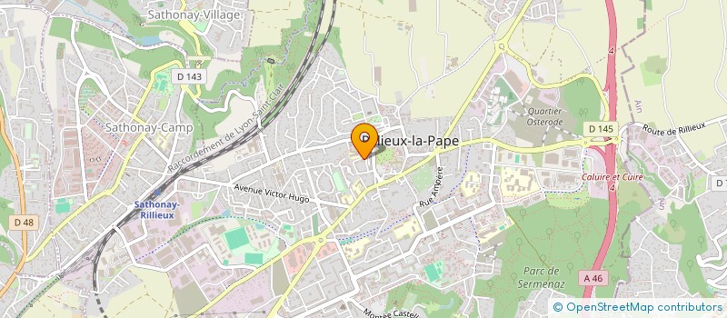 localisation de l'entreprise MONSIEUR PAULO FLORENCA MENDES à RILLIEUX-LA-PAPE