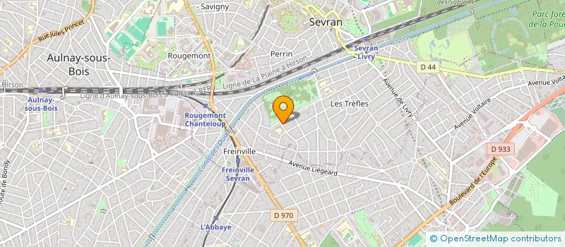 localisation de l'entreprise MONSIEUR PAULO FLORENCIO DA CRUZ à SEVRAN