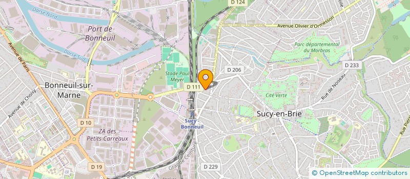 localisation de l'entreprise MONSIEUR PAULO FONSECA ANDRADE à SUCY-EN-BRIE
