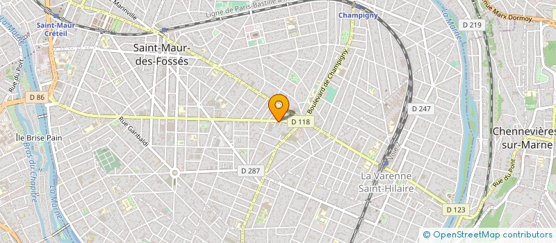 localisation de l'entreprise MONSIEUR PAULO GARCIA MORTAGUA DUARTE à SAINT-MAUR-DES-FOSSES