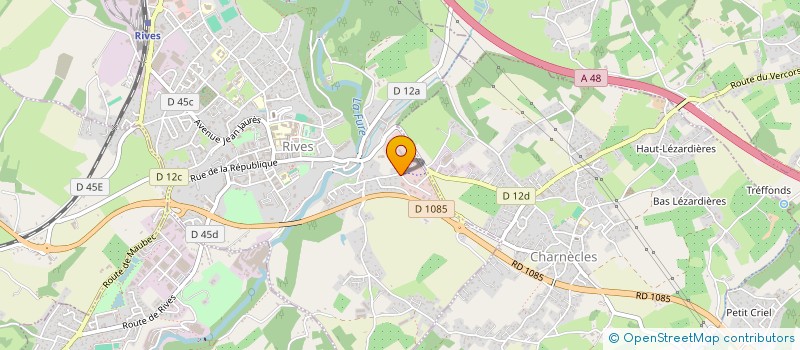 localisation de l'entreprise MONSIEUR PAULO JORGE DE OLIVEIRA PEREIRA  RIVES