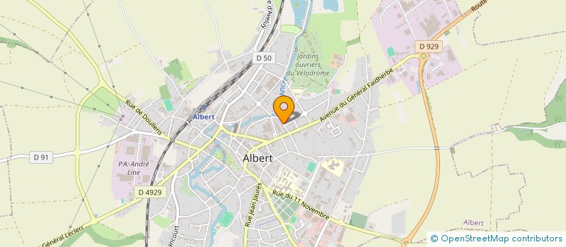 localisation de l'entreprise MONSIEUR PAULO JORGE RIBEIRO NICOLAU à ALBERT