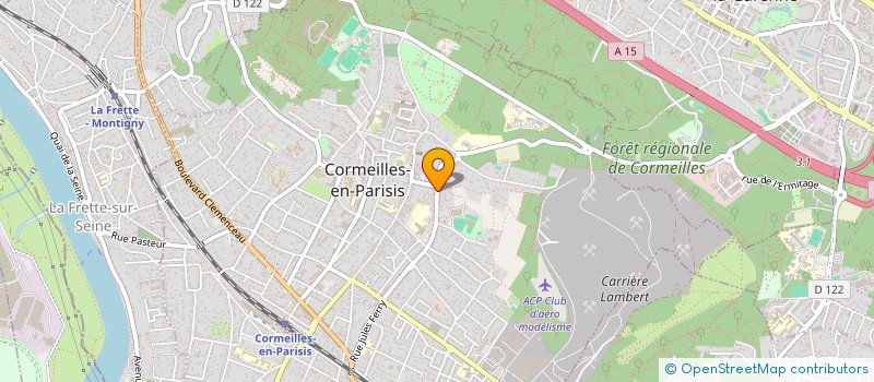 localisation de l'entreprise MONSIEUR PAULO JORGE VALERIO CARNEIRO à CORMEILLES-EN-PARISIS