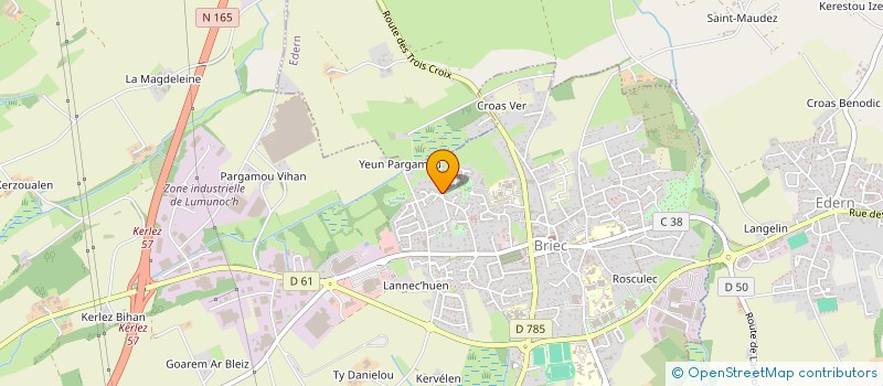 localisation de l'entreprise MONSIEUR PAULO-JUNIOR SOARES DA SILVEIRA  BRIEC