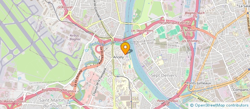 localisation de l'entreprise MONSIEUR PAULO LAMEIRA DE SOUZA à TOULOUSE