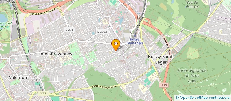 localisation de l'entreprise MONSIEUR PAULO LOPES à LIMEIL-BREVANNES