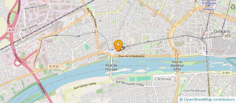 localisation de l'entreprise MONSIEUR PAULO LOPES CAMOLEZI à ORLEANS