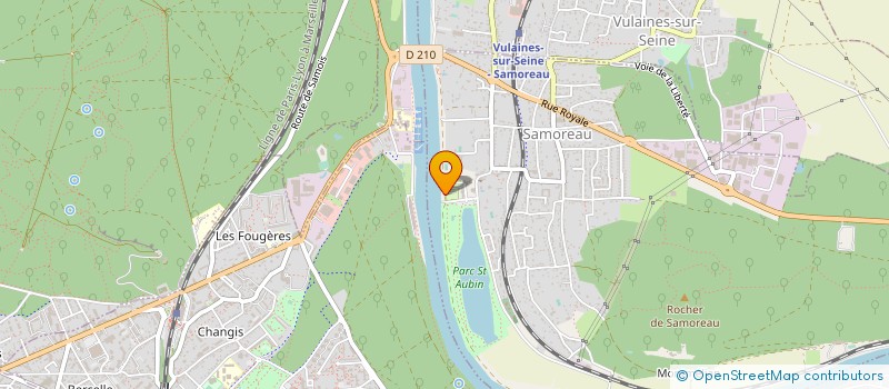 localisation de l'entreprise MONSIEUR PAULO LOPES DA CRUZ  SAMOREAU