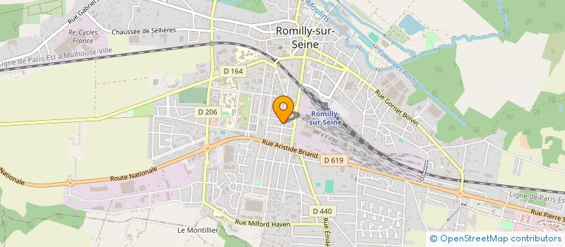 localisation de l'entreprise MONSIEUR PAULO LOPES FERREIRA  ROMILLY-SUR-SEINE